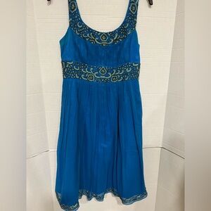 Adrianna Papell blue dress